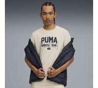 PUMA T-shirt à motif style université Homme, Vêtements, Alpine Snow, XL XL