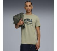 PUMA T-shirt à motif style université Homme, Vêtements, Lux Army, XS XS