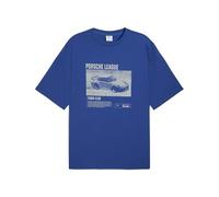 PUMA T-Shirt à Motif x Porsche Legacy II pour Homme M, Clyde Royal Blue