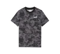 PUMA T-shirt à motifs Essentials Camo Enfant et Adolescent, Accessoires, Noir, 9-10Y 9-10Y