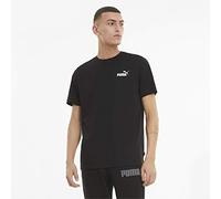 T-shirt Puma Essentials Small Logo manche courte noir blanc - M
