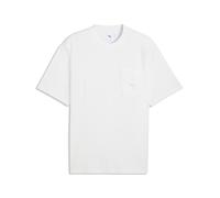 PUMA T-shirt à poche Select Essentials Homme, Accessoires, Blanc, XXL XXL