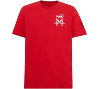 Puma - T-Shirt AC Milan Ftbl Icons, Unisexe - Rouge - Avec Logo
