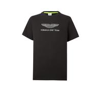 PUMA T-Shirt 'AMF1 Essential' aqua / noir / blanc, Taille XXL