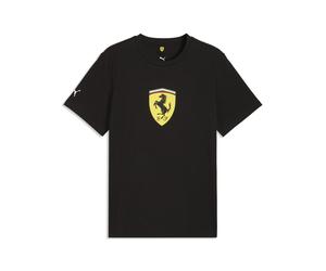 PUMA T-shirt avec écusson coloré Scuderia Ferrari Homme, Accessoires, Noir, L L
