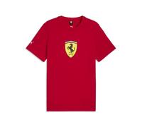PUMA T-Shirt avec écusson coloré Scuderia Ferrari Homme S, Rosso Corsa Red