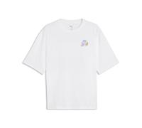 PUMA T-shirt boxy à imprimés Wardrobe Essentials Beach Club Homme, Accessoires, Blanc, L L