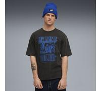 PUMA T-shirt carré délavé à motif Paradise Mindset Homme, Vêtements, Noir, S S