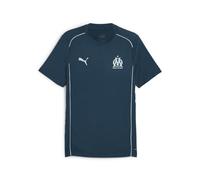 PUMA T-Shirt Casuals Olympique de Marseille Homme M, Ocean Tropic Turquoise Surf Blue