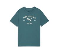 PUMA T-Shirt 'Class' beige / émeraude, Taille 128