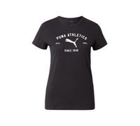 PUMA T-shirt 'Class' noir / blanc, Taille M