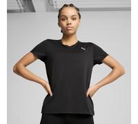 PUMA W TAD Essential Vneck Tee, T-Shirts Mixte, PUMA Black, M