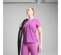 Puma T-Shirt Col En V Tad Essentials Femme, Vêtements, Wild Berry, M