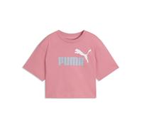 PUMA T-shirt court à logo N° 1 bicolore Essentials Enfant et Adolescent, Accessoires, Rose, 11-12Y 11-12Y