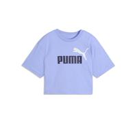PUMA T-shirt court à logo N° 1 bicolore Essentials Enfant et Adolescent, Accessoires, Violet, 15-16Y 15-16Y