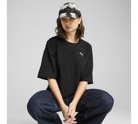 PUMA T-shirt court oversize WARDROBE ESS Femme, Vêtements, Noir, L L