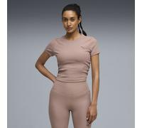 PUMA T-shirt d’entraînement slim CLOUDSPUN Femme, Vêtements, Beige, M M