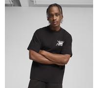 PUMA T-shirt de basketball Jaws Core Homme, Vêtements, Noir, XS XS