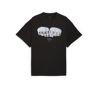 PUMA T-shirt de basketball oversize Swish N' Ink I Homme, Accessoires, Noir, M M