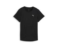 PUMA T-shirt fonctionnel 'Tad Essential' noir chiné / blanc, Taille XS
