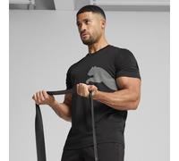 PUMA T-shirt de training avec gros logo Train All Day Homme, Vêtements, Noir, L L