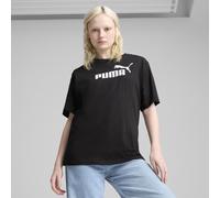 PUMA Essentials No. 1 Logo Relaxed Tee Women, Vêtements, Noir, XS XS