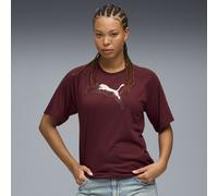 PUMA T-shirt décontracté à motif Evostripe Femme, Vêtements, Rouge, M M