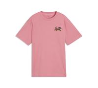 PUMA T-shirt décontracté à motif MID 90s Enfant et Adolescent, Accessoires, Rose, 7-8Y 7-8Y