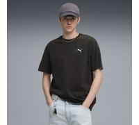 PUMA T-shirt décontracté délavé Essentials Elevated Homme, Vêtements, Noir, XXL XXL