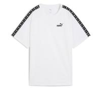PUMA T-Shirt décontracté ESS Tape Sportstyle Core pour Femme, Blanc, M