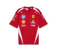 PUMA T-shirt des pilotes Replica Scuderia Ferrari HP Unisexe, Accessoires, Rouge, S S