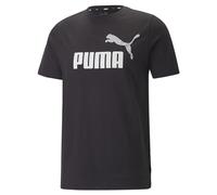 PUMA Ess+ 2 Col Logo Tee Noir-Blanc, 3XL Homme