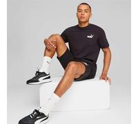 PUMA Ess+ 2 col Petit Logo Tee Homme, Noir-Blanc, L