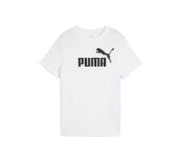 PUMA T-Shirt 'ESS No. 1' noir / blanc, Taille 140