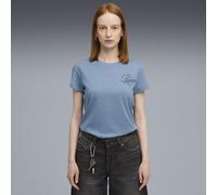 PUMA T-shirt ESS SCRIPT Femme, Vêtements, Cool Bleu, M M