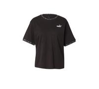 PUMA T-shirt 'Essentials' gris / noir / blanc, Taille M