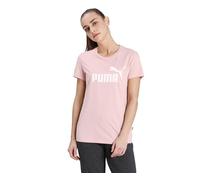 PUMA T-Shirt Essentials Logo Femme Bridal Rose XL
