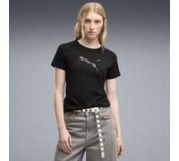 PUMA T-shirt Essentials Sequins Femme, Vêtements, Noir, L L