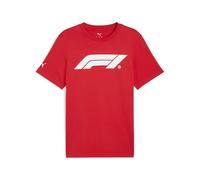 PUMA F1 Ess Logo Tee 180g T-Shirt, Rouge Pop, L Homme
