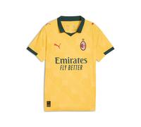 PUMA T-Shirt fonctionnel 'AC Mailand 25-26 3rd' jaune / vert foncé / rouge / blanc, Taille 128