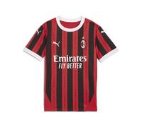 PUMA T-Shirt fonctionnel 'AC Milan 24/25' rouge / noir / blanc, Taille 140