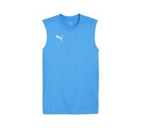 PUMA T-Shirt fonctionnel bleu / blanc, Taille L