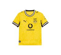 PUMA T-Shirt fonctionnel 'Borussia Dortmund' jaune / noir / blanc, Taille 176