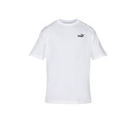 PUMA T-Shirt fonctionnel 'ESS No. 1' noir / blanc, Taille S
