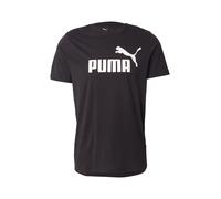 PUMA T-Shirt fonctionnel 'Essential No. 1' noir / blanc, Taille XXL