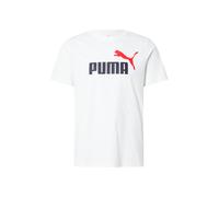 PUMA T-Shirt à Logo N° 1 Bicolore Essentials Homme XXL, White Red