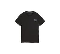 PUMA T-Shirt fonctionnel gris / gris basalte / noir, Taille 164