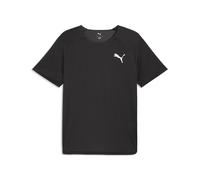 PUMA T-Shirt fonctionnel 'Lightspeed' noir / blanc, Taille L