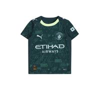 PUMA T-Shirt fonctionnel 'Manchester City 25/26 Viertes' bleu pastel / vert clair / vert foncé, Taille 128