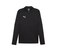 PUMA T-Shirt fonctionnel noir / blanc, Taille S